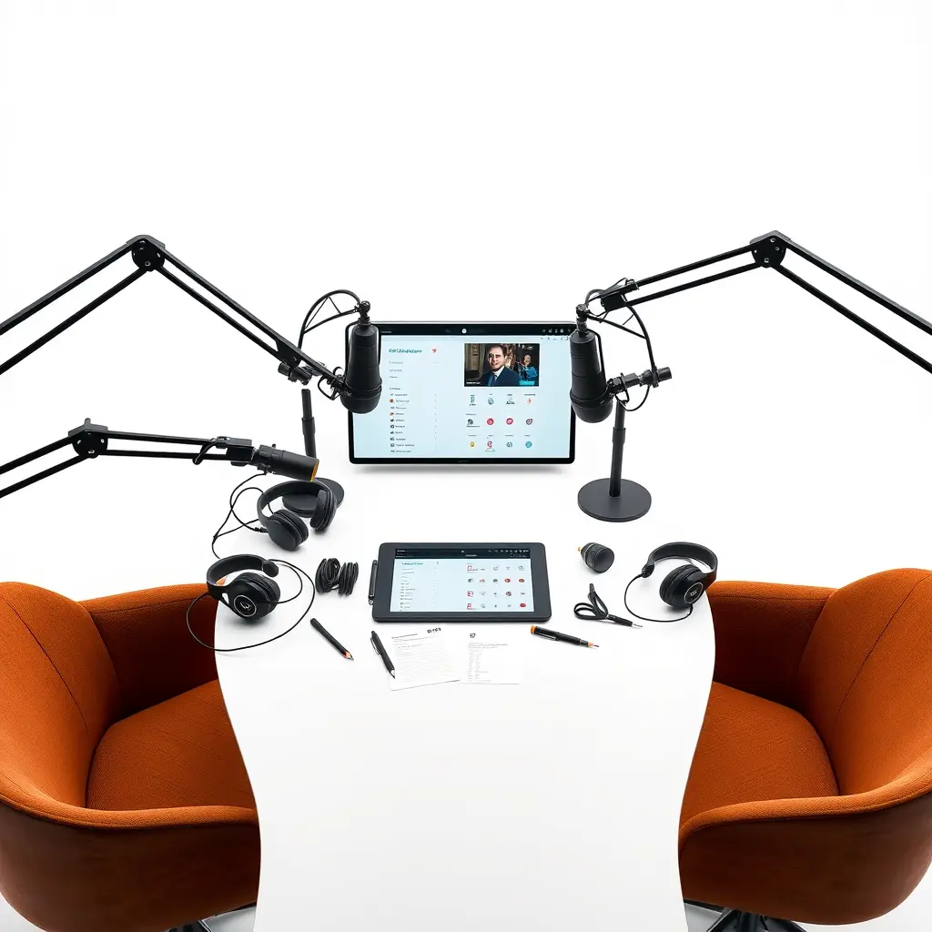 Podcast Production & PR 6 taaft.com image generator by taaft 1766740690