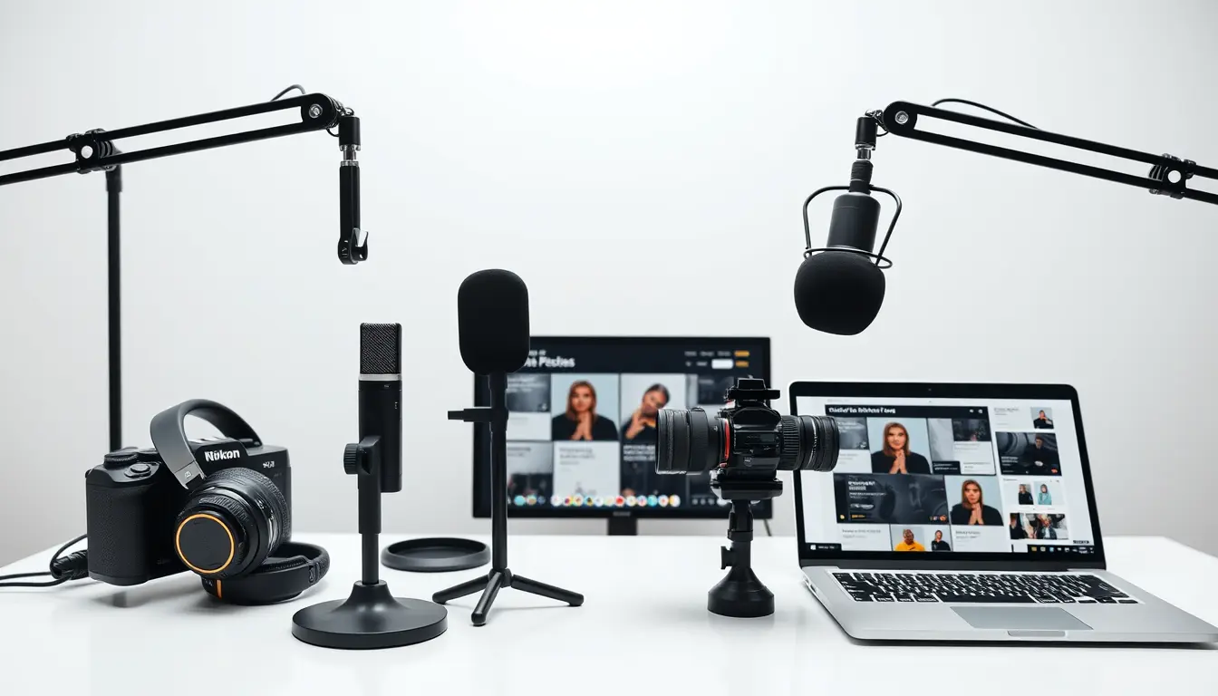 Podcast Production & PR 16 taaft.com image generator by taaft 1766818274