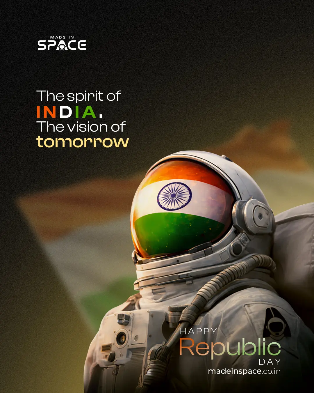 Republic Day Poster of Made In Space