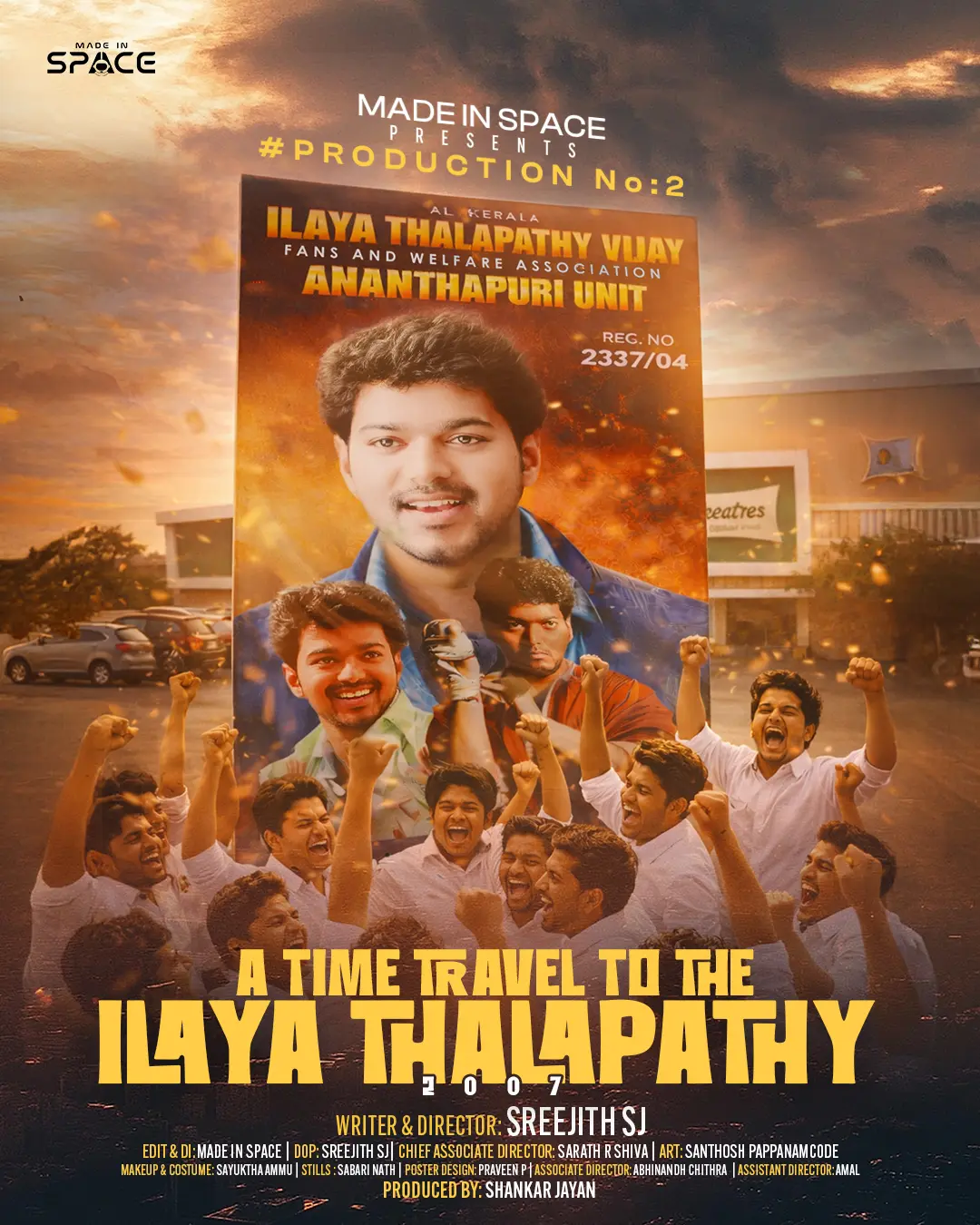 Vijay tribute video of Made In Space
