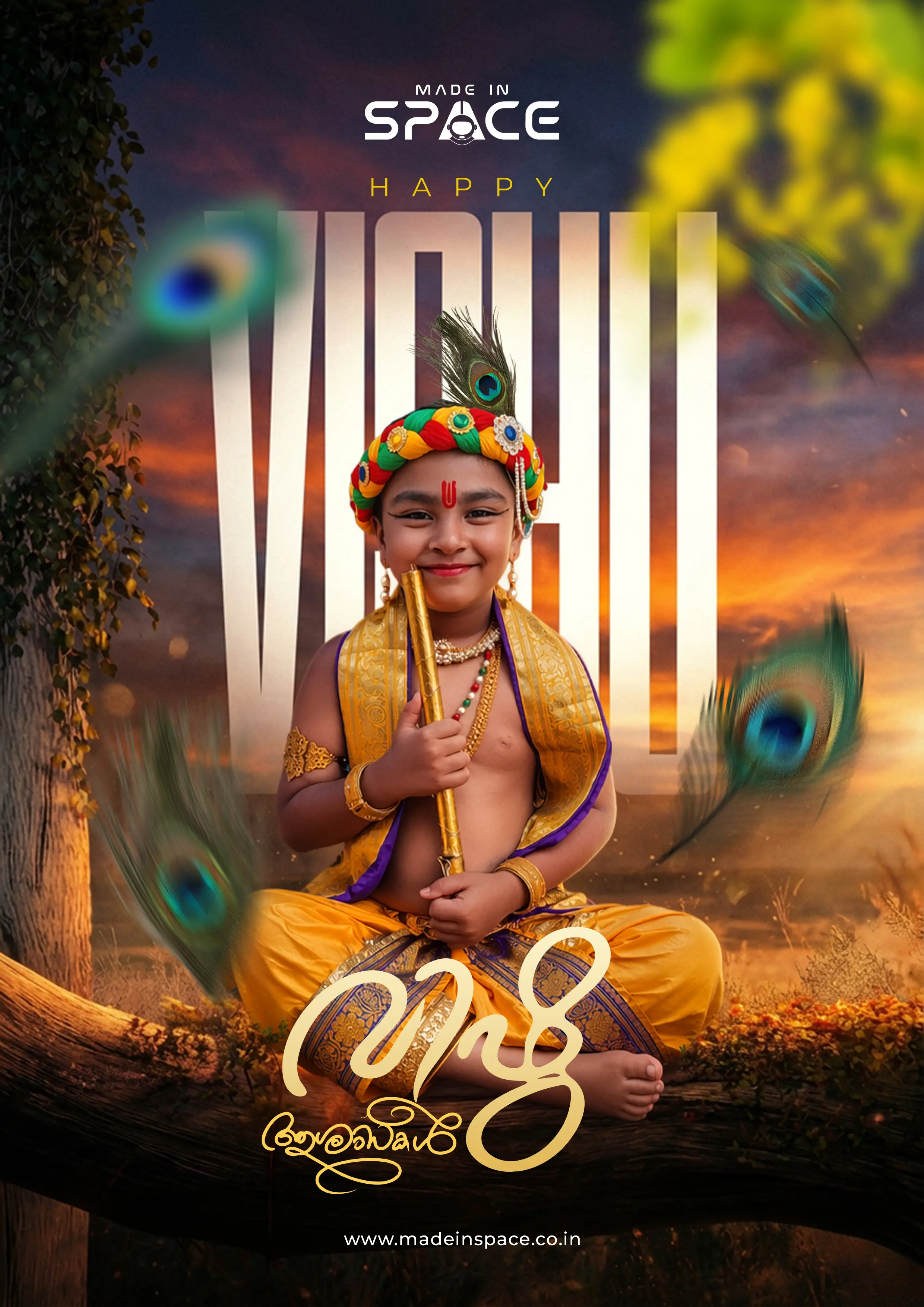 Made in space vishu video cover