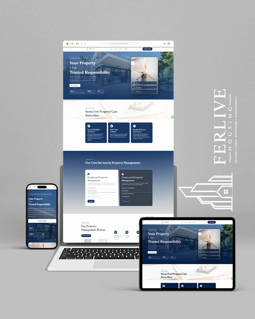 Ferlive Housing website
