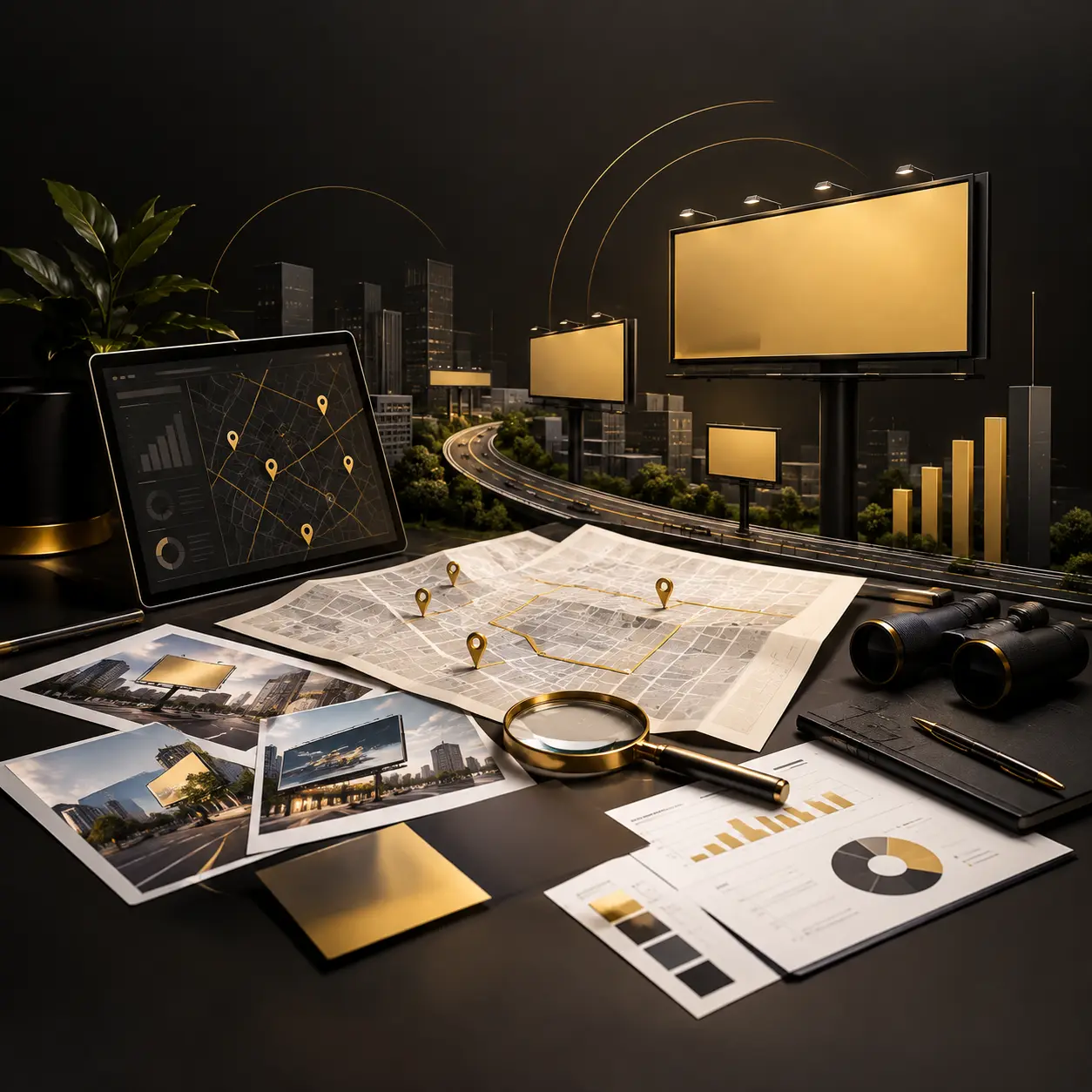 Research & Strategy process of Outdoor media